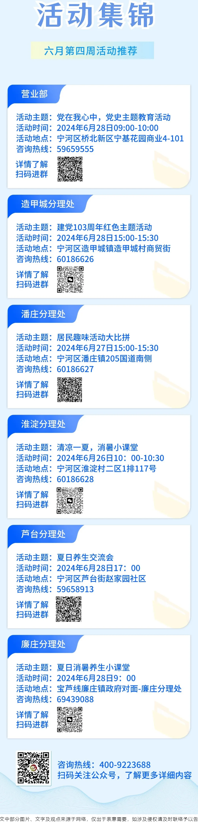 天津宁河村镇银行六月第四周活动集锦，点击了解！